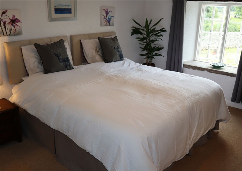 A bedroom in The Old Farmhouse at Brackenthwaite Farm at The Old Farmhouse at Brackenthwaite Farm, Yealand Redmayne near Arnside