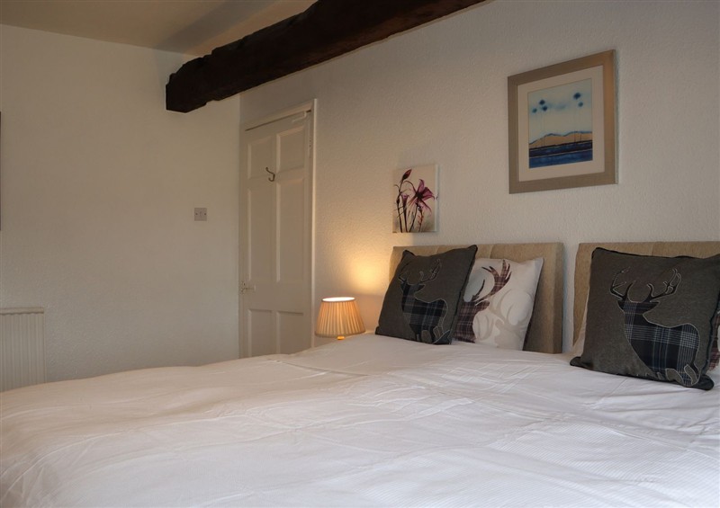 One of the 3 bedrooms at The Old Farmhouse at Brackenthwaite Farm, Yealand Redmayne near Arnside