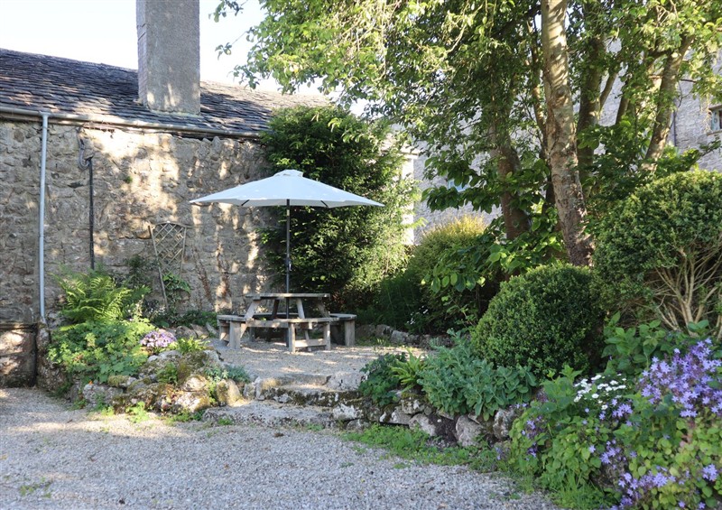 The garden in The Old Farmhouse at Brackenthwaite Farm at The Old Farmhouse at Brackenthwaite Farm, Yealand Redmayne near Arnside