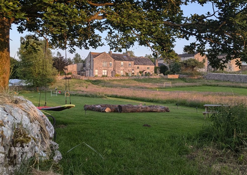 The garden at The Old Farmhouse at Brackenthwaite Farm, Yealand Redmayne near Arnside