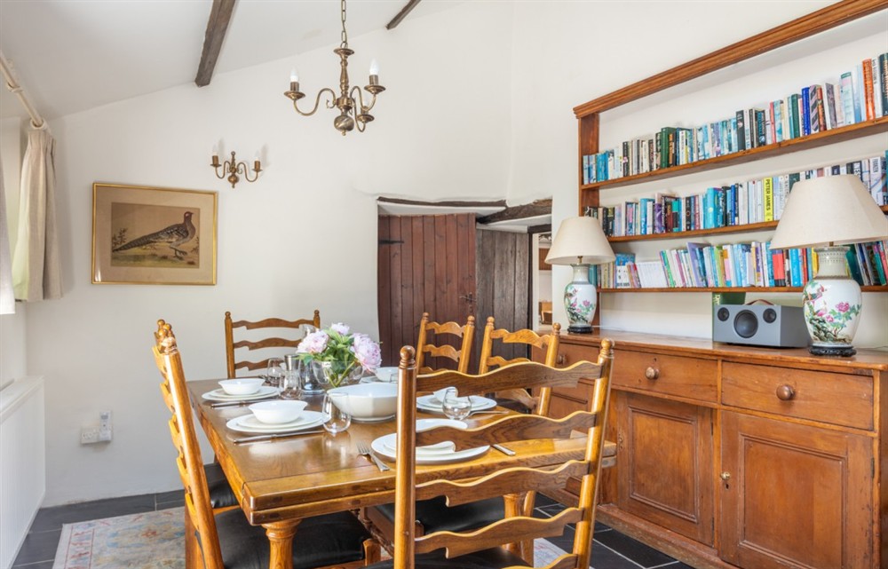 The dining room (photo 2) at The Old Farmhouse in Combe Martin