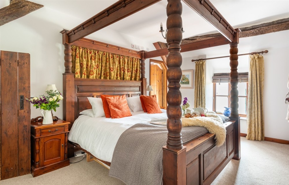 This is a bedroom (photo 3) at The Old Farmhouse in Combe Martin
