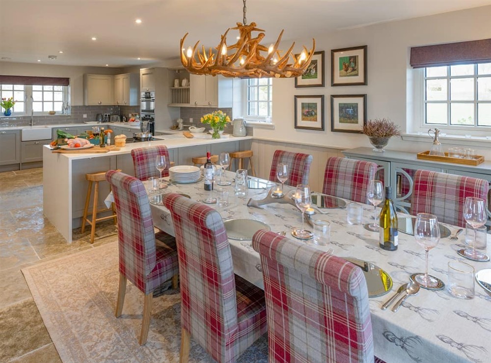 Dining Area (photo 3) at The Old Farmhouse in Logiealmond, near Crieff, Perthshire