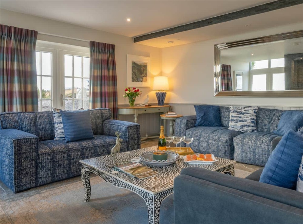 Living area (photo 2) at The Old Farmhouse in Logiealmond, near Crieff, Perthshire