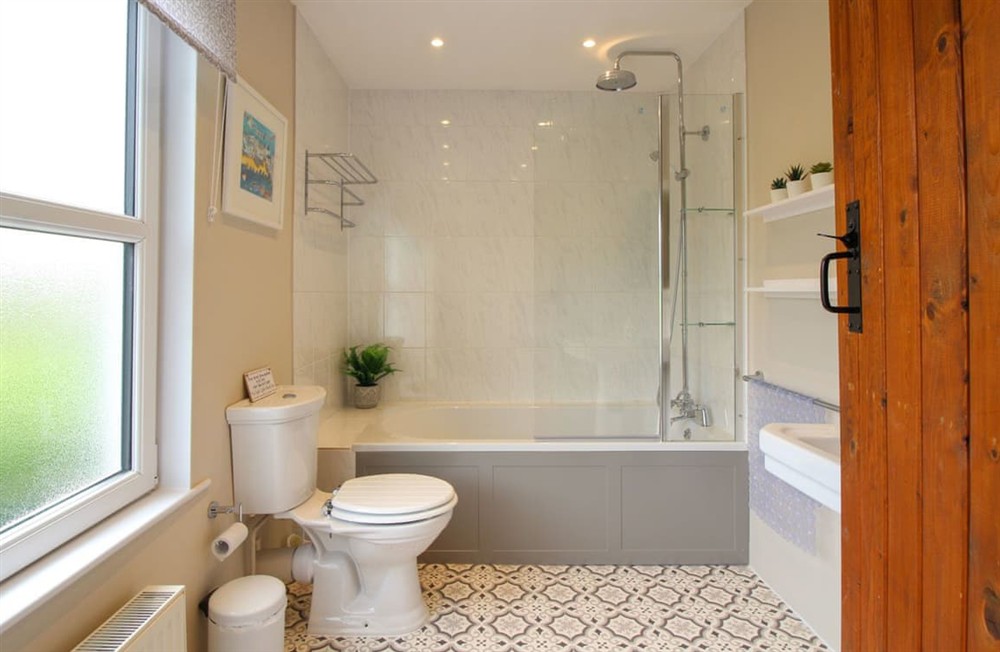 Bathroom at The Old Farmhouse in Wadebridge, Cornwall