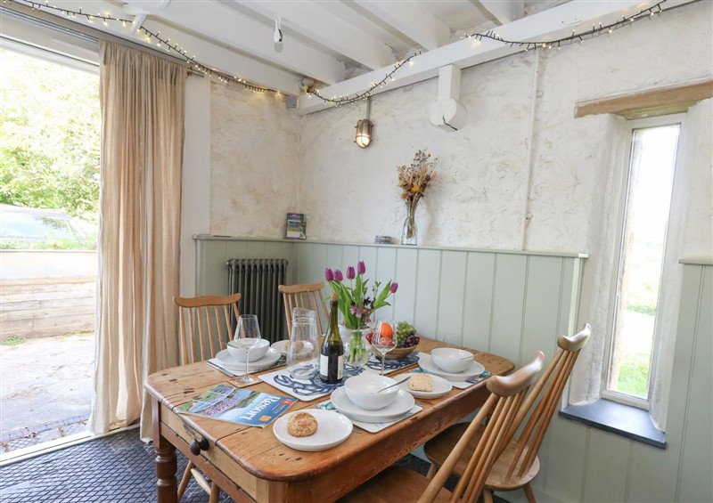 Dining room at The Old Flax Shop, Bridport