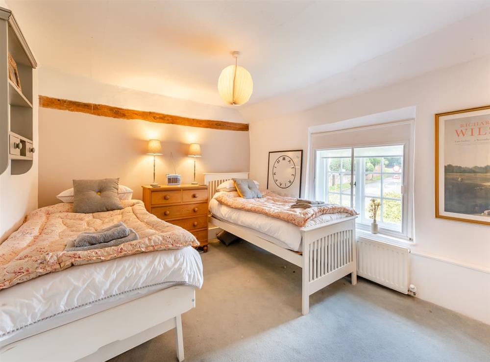 Twin bedroom at The Old Forge in Codmore Hill, near Pulborough, West Sussex