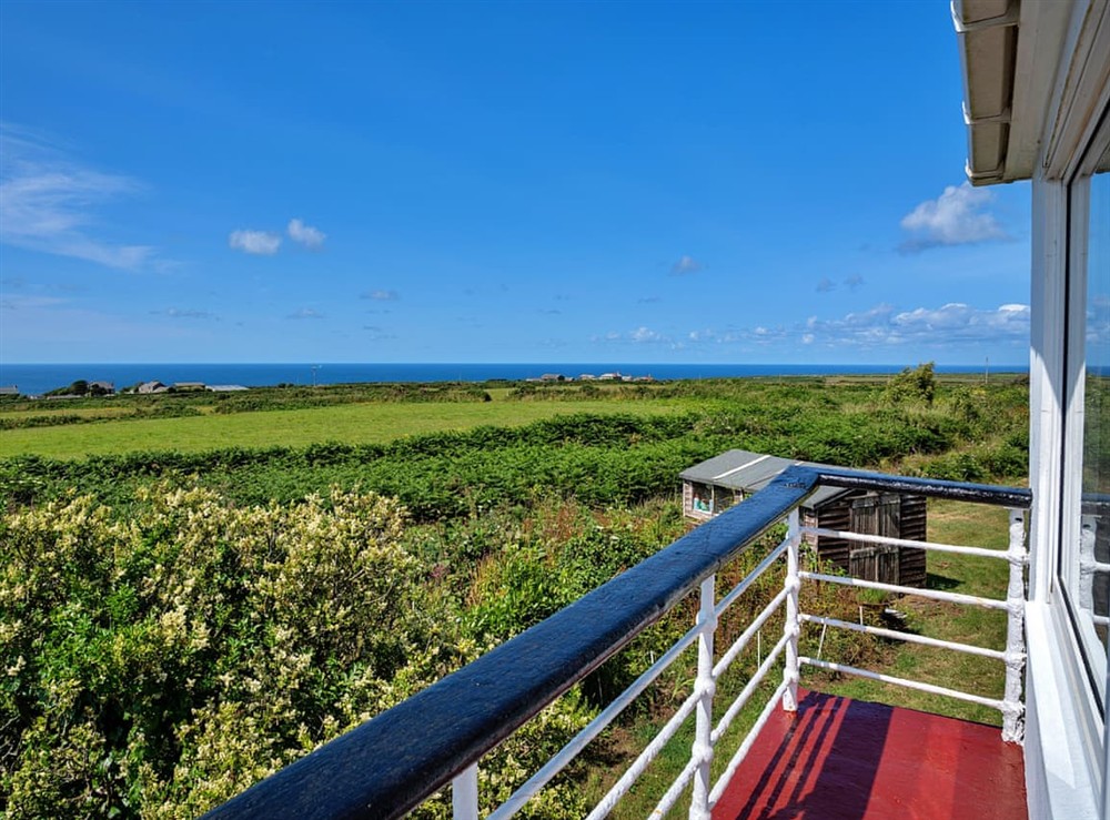 View at The Old Gardens Cottage in Sennen, Cornwall