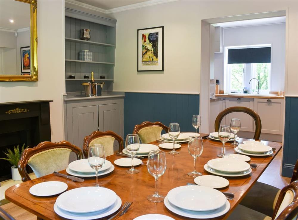 Dining room at The Old Gate House in Tunbridge Wells, Kent