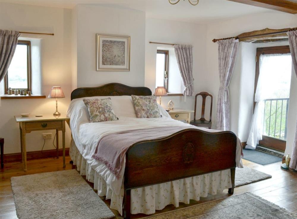 Comfortable double bedroom at The Old Goat House in Thornton Rust, Leyburn, North Yorkshire