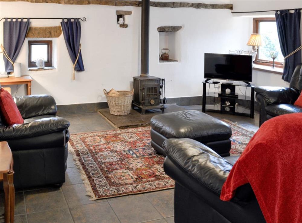 Comfortable living area at The Old Goat House in Thornton Rust, Leyburn, North Yorkshire
