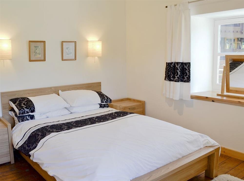 Double bedroom at The Old Granary in Ballindalloch, Banffshire