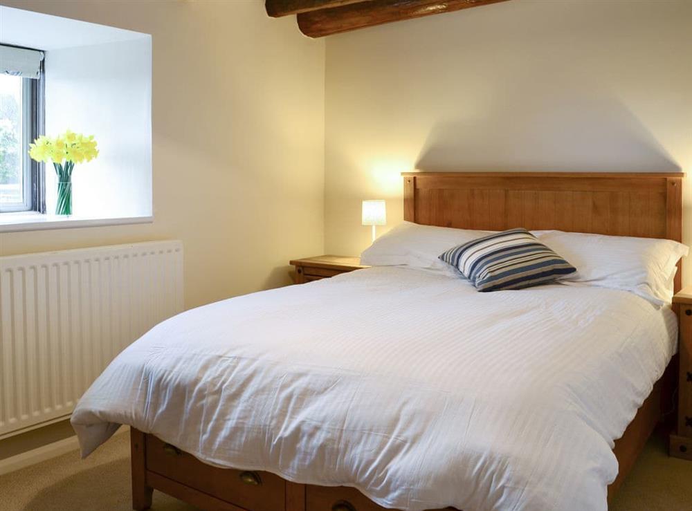 Peaceful second double bedroom at The Old Granary in Holy Island, near Berwick-upon-Tweed, Northumberland