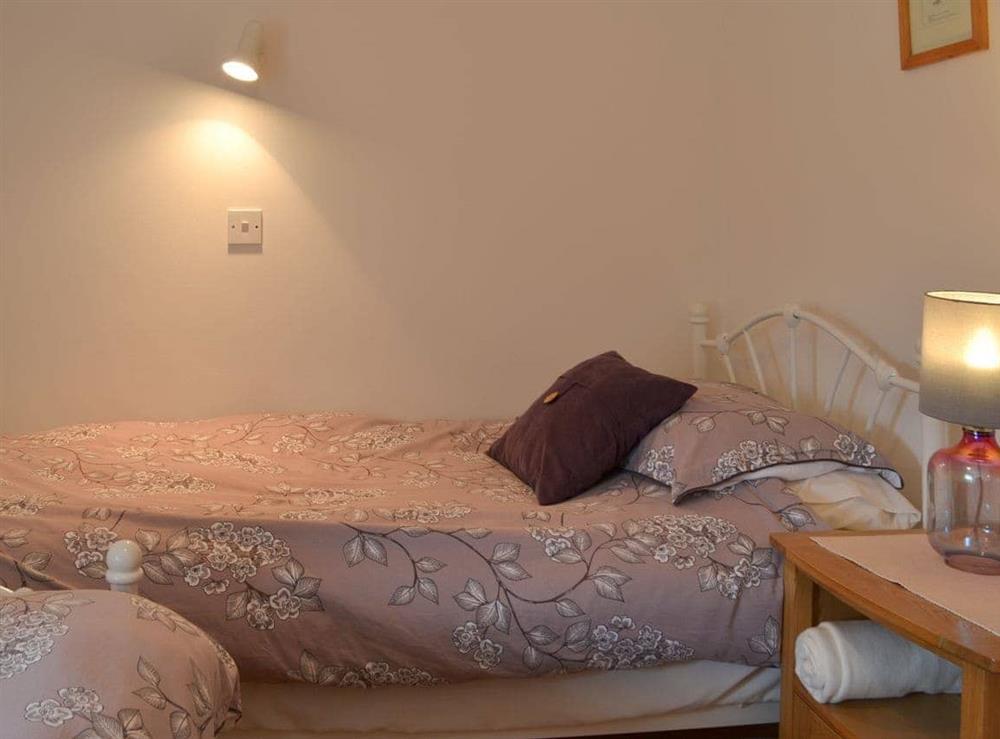 Twin bedroom at The Old Granary in Launcells, near Bude, Cornwall