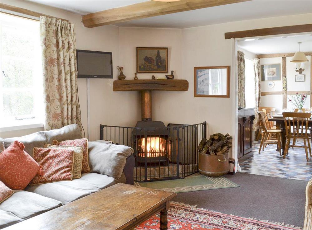 Warm and welcoming living room at The Old Granary in Newent, Gloucester, Gloucestershire