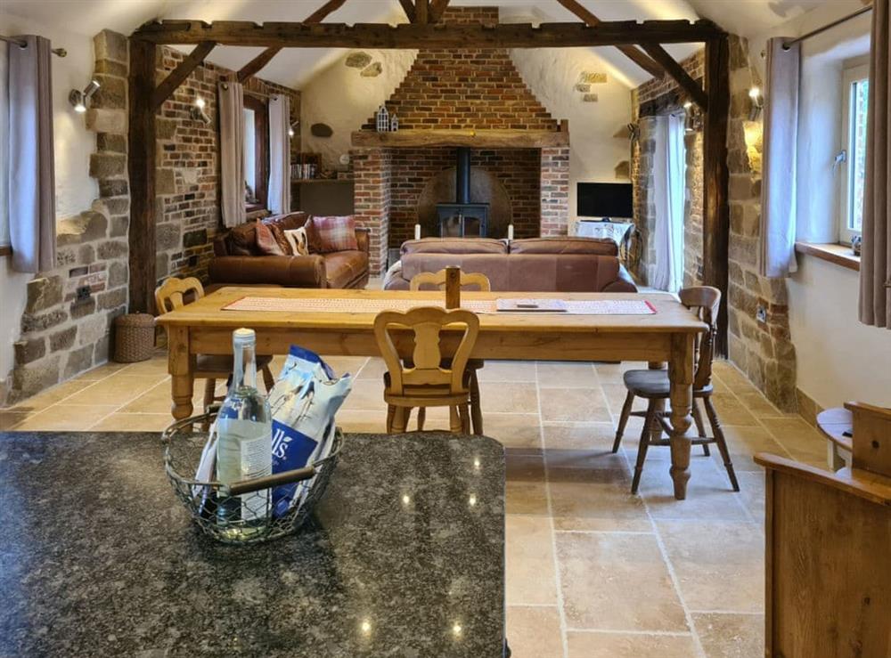 Convenient open-plan living space at The Old Granary in Sloothby, near Alford, Lincolnshire