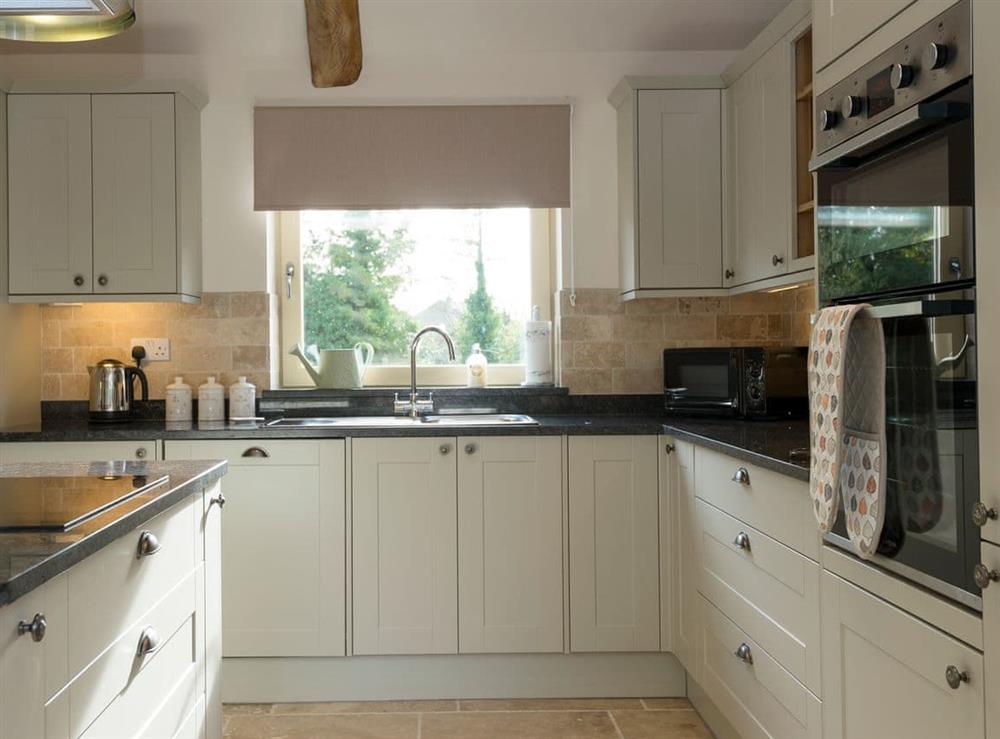 Fully appointed kitchen at The Old Granary in Sloothby, near Alford, Lincolnshire