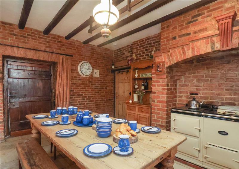 This is the kitchen at The Old Hall, Snainton near East Ayton