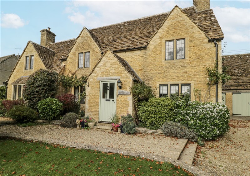 This is the setting of The Old Hall at The Old Hall, Westonbirt near Sherston