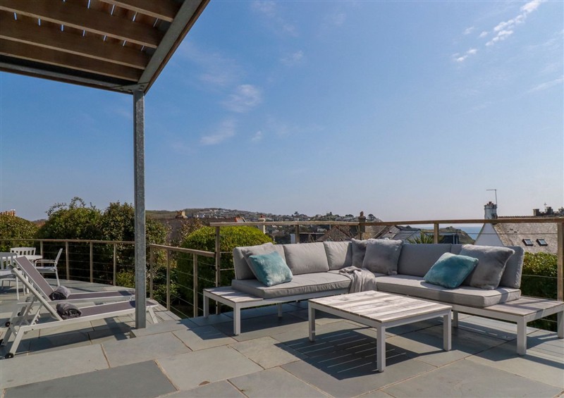 Enjoy a glass of wine on the patio
