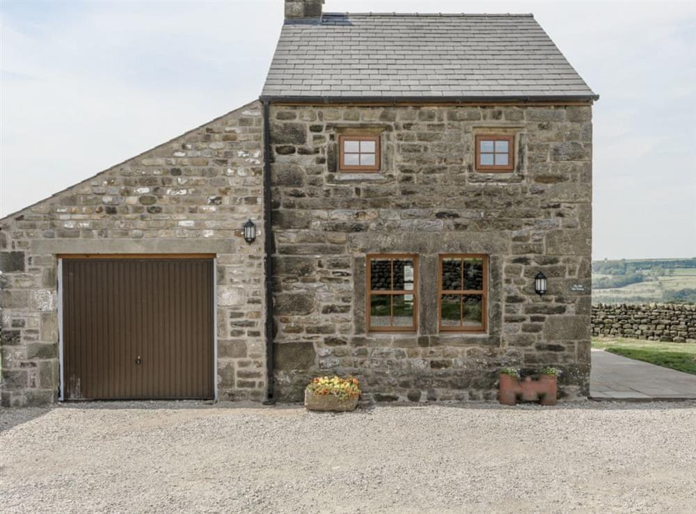 Attractive cottage entrance at The Old Hat Factory in Quernmore, near Lancaster, Lancashire