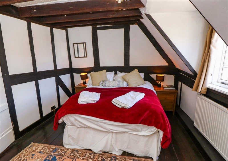 One of the bedrooms at The Old House, Hamble