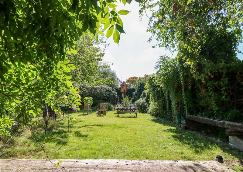 The garden at The Old House, Hamble