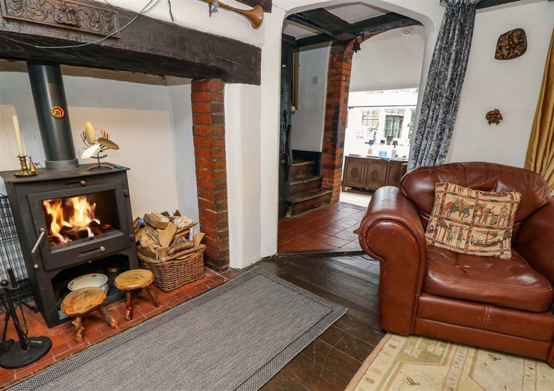 The living room at The Old House, Hamble