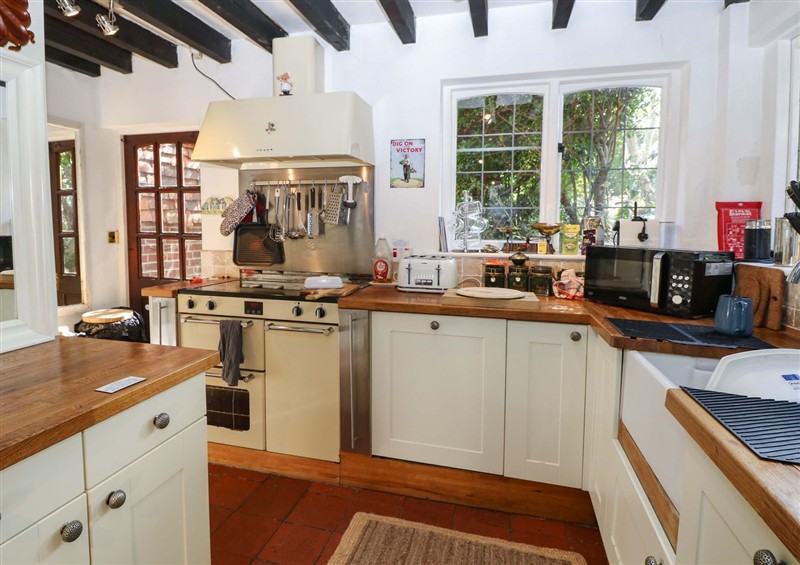 This is the kitchen at The Old House, Hamble