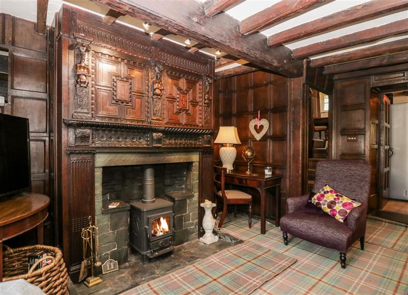 The living room at The Old House, Troutbeck Bridge