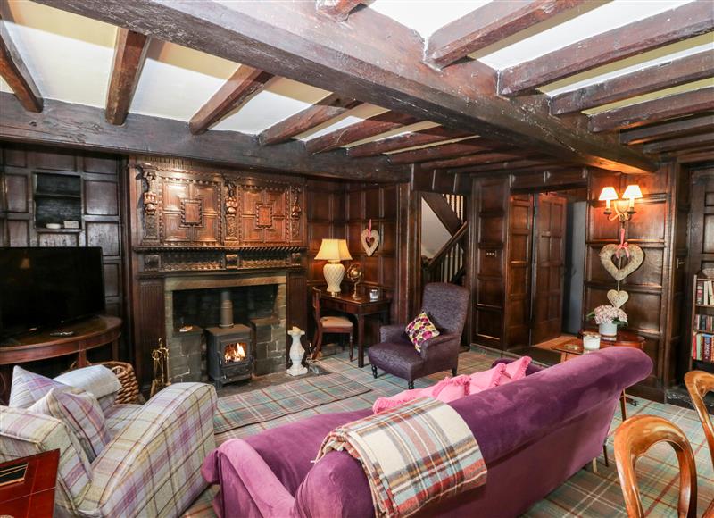 This is the living room at The Old House, Troutbeck Bridge