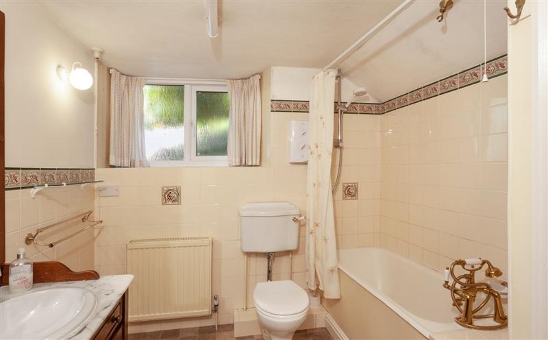 Bathroom at The Old Inn, Near Wheddon Cross