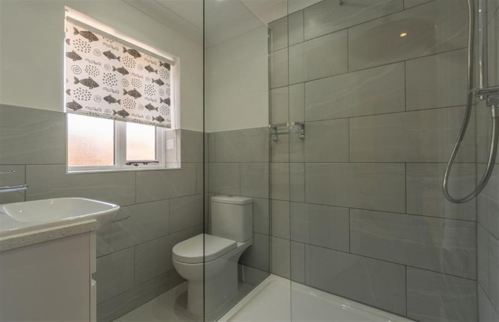 Ground floor:  Family shower room with walk in rainfall shower at The Old Joinery, Cley-next-the-Sea near Holt