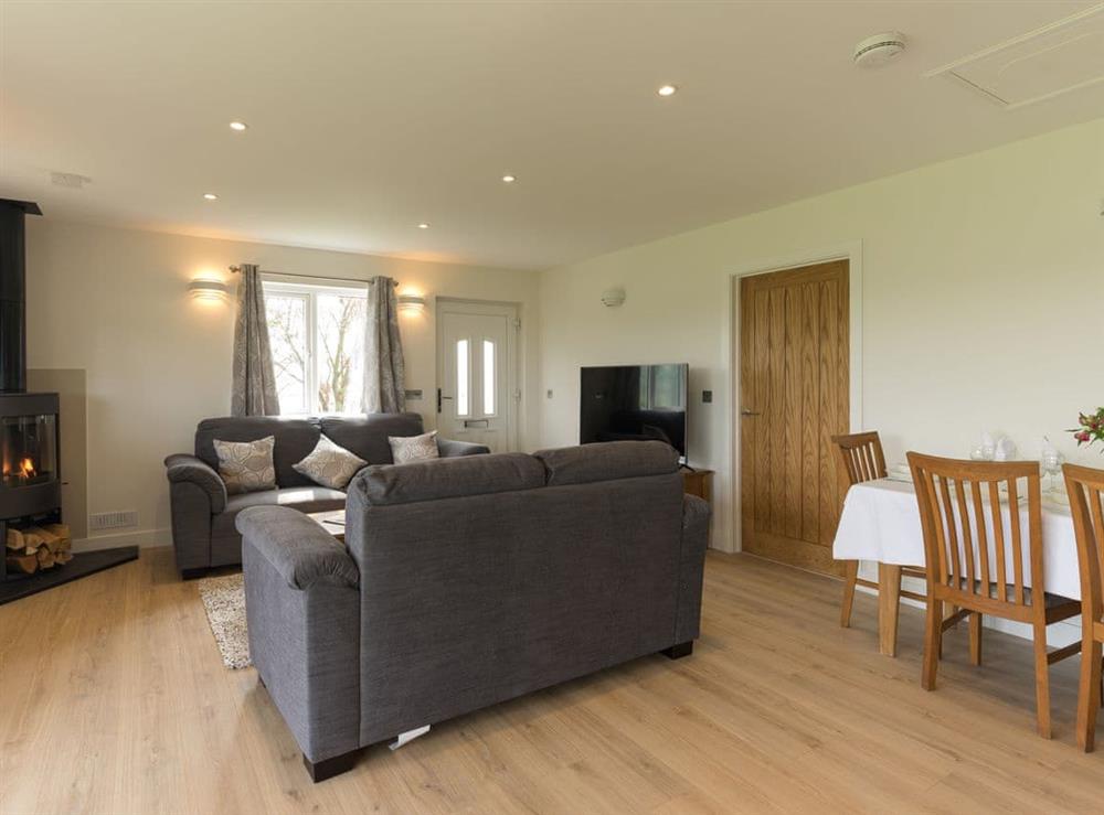 Spacious open-plan living area at The Old Kennels in Tibberton, near Gloucester, Gloucestershire