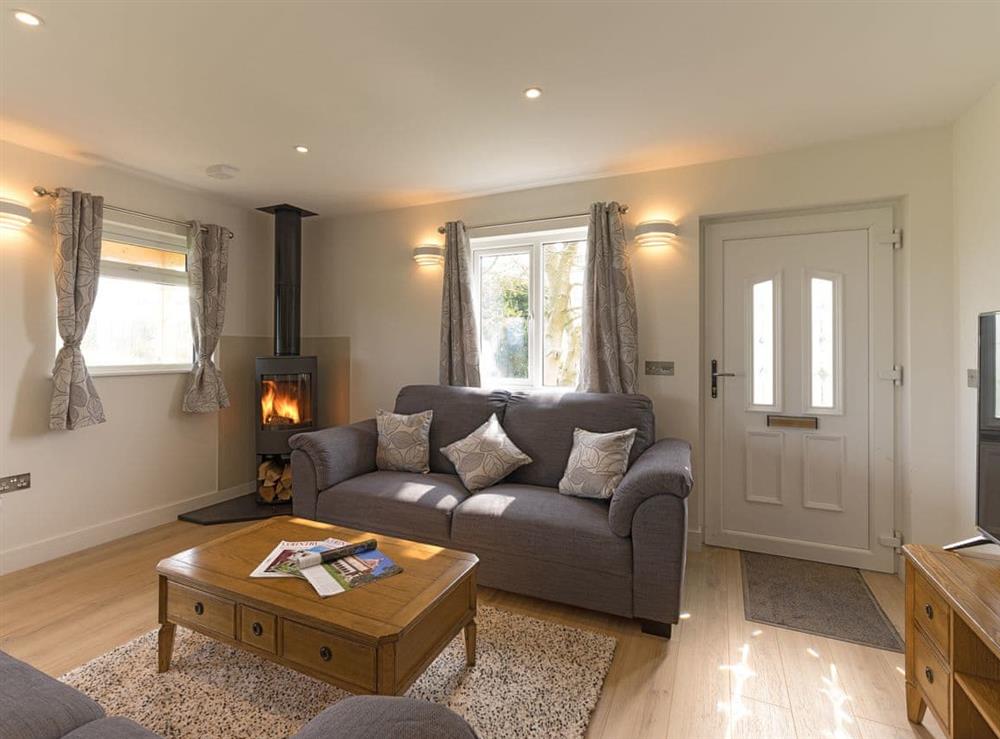 Stylish living area at The Old Kennels in Tibberton, near Gloucester, Gloucestershire