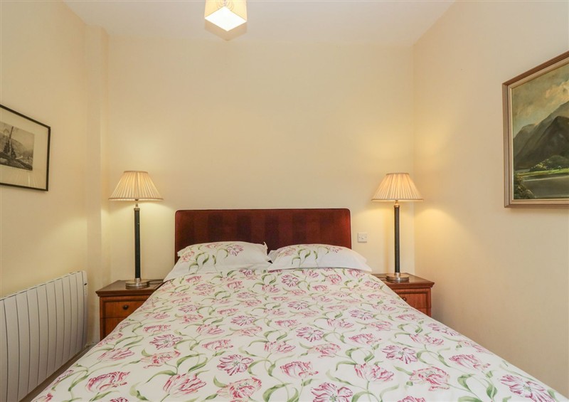 One of the bedrooms at The Old Kitchen, Cartmel