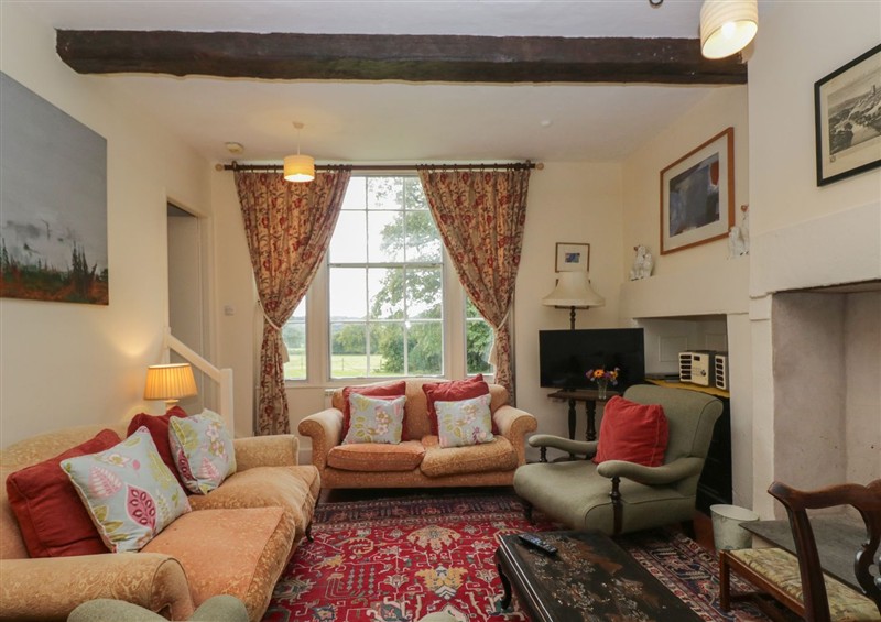 Relax in the living area at The Old Kitchen, Cartmel