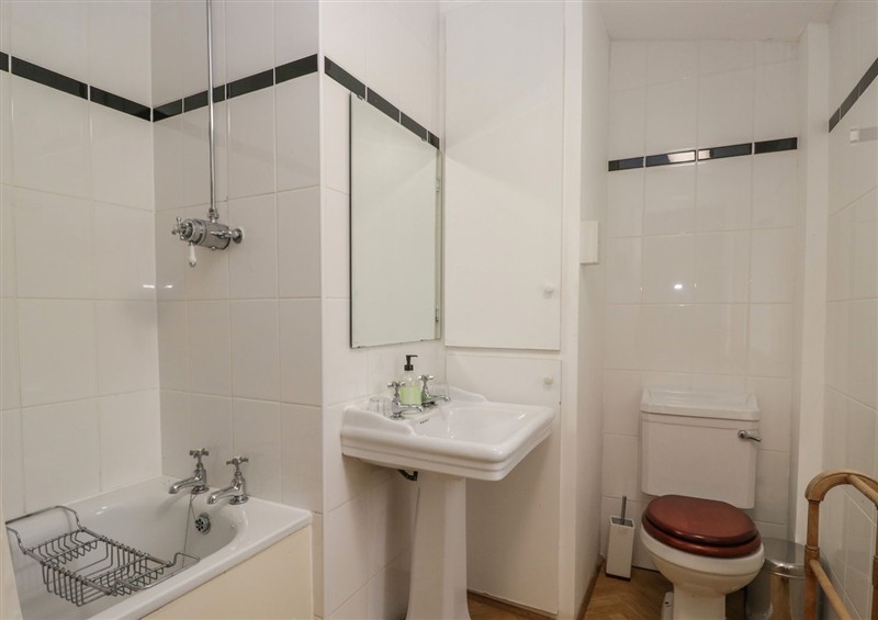 The bathroom at The Old Kitchen, Cartmel