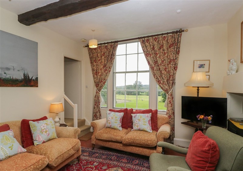 The living room at The Old Kitchen, Cartmel