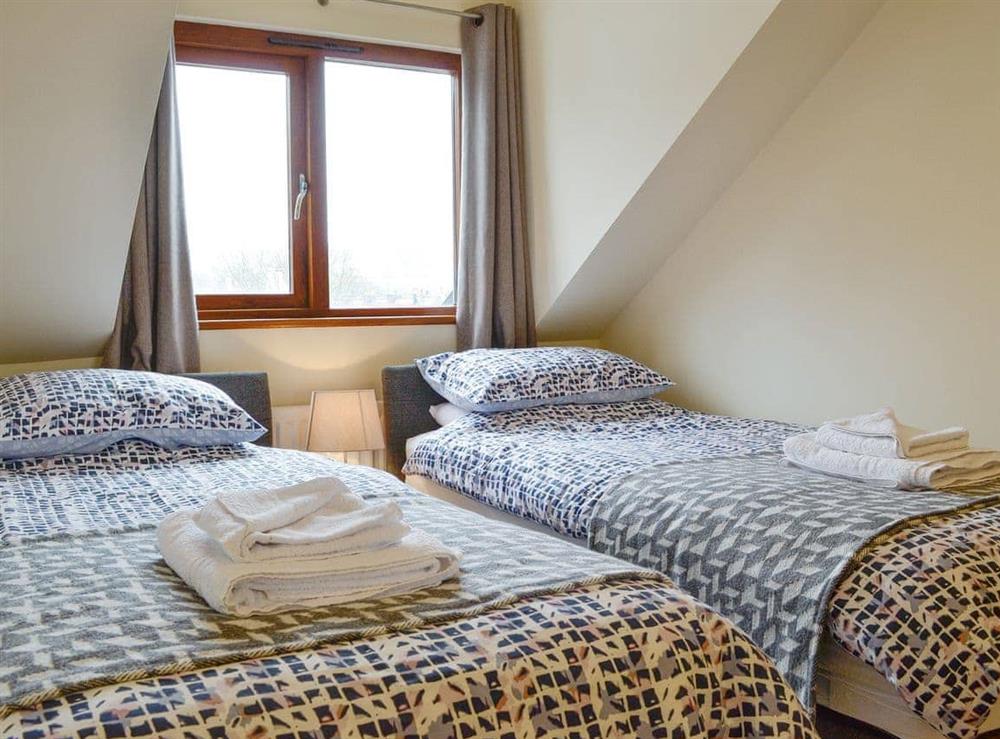 Comfortable twin bedroom at The Old Laundry 4 in Keswick, Cumbria