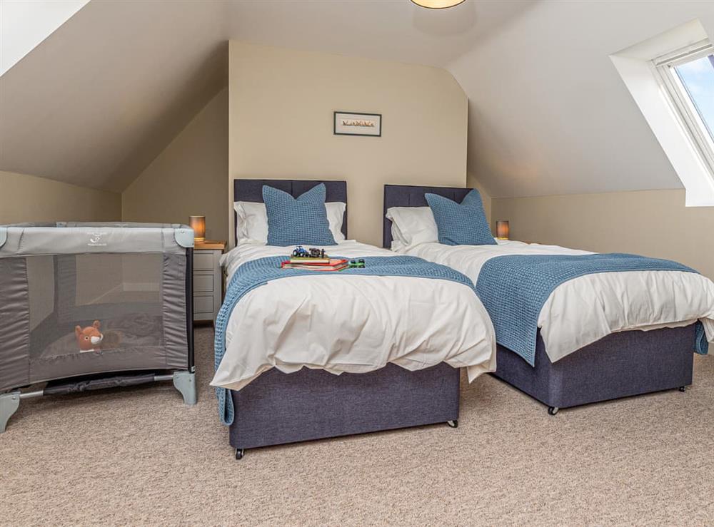 Twin bedroom at The Old Laundry in Great Snoring, Norfolk