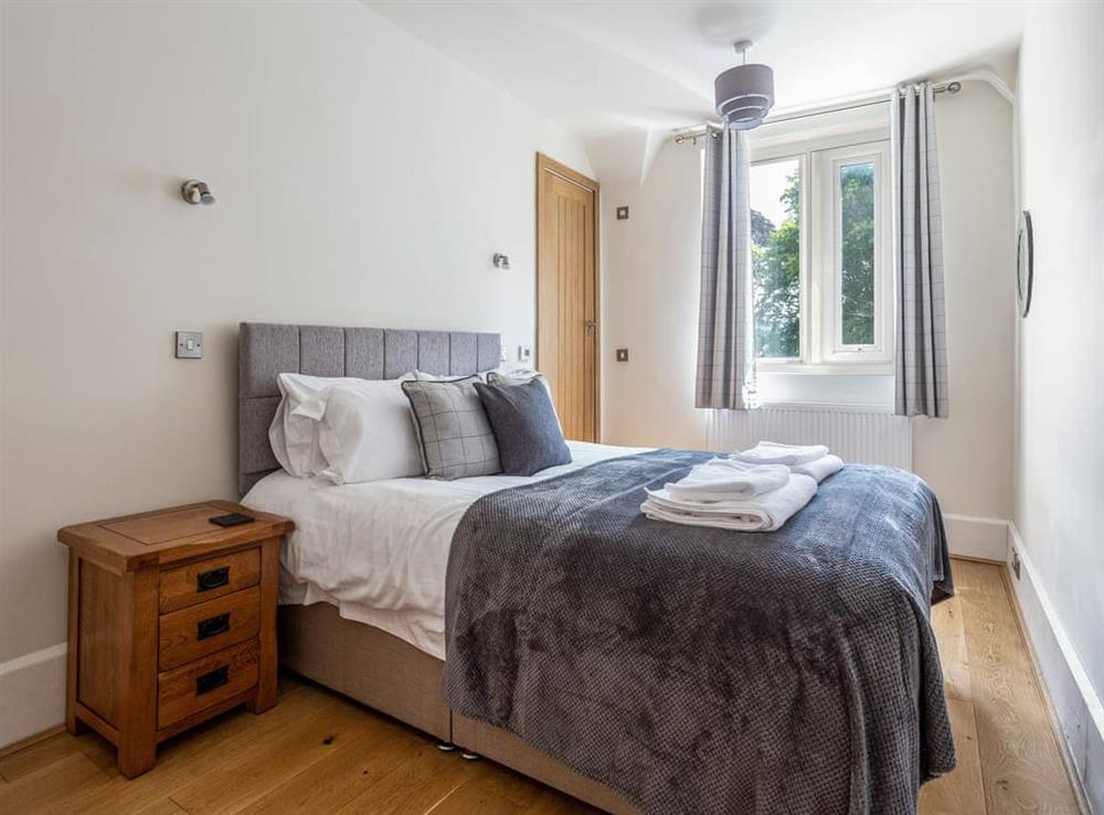 Double bedroom at The Old Library, Apartment 1 in Painswick, Gloucestershire