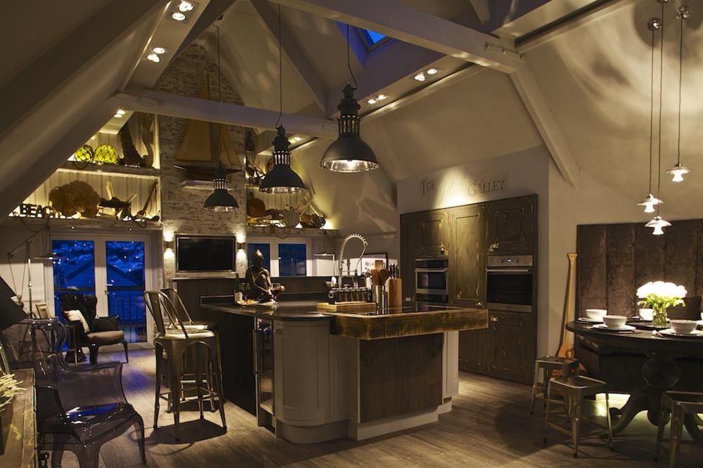 ''The Captains Galley by night, perfect for stylish entertaining at The Old Library in , Dartmouth