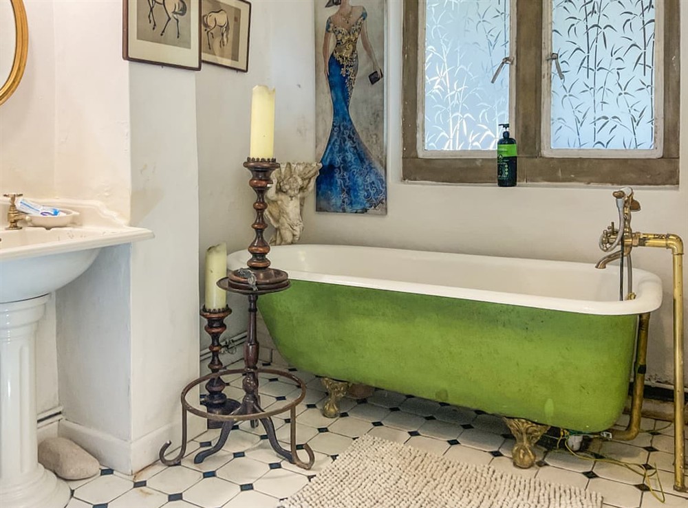 Bathroom at The Old Lodge in Tisbury, Wiltshire