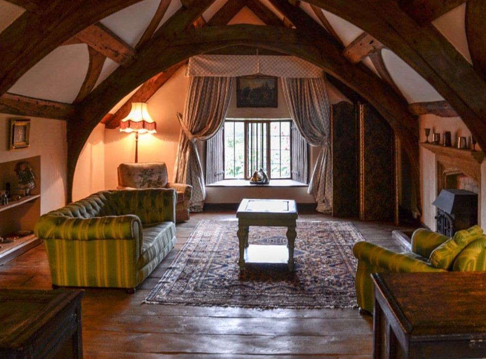 Characterful open plan living space (photo 3) at The Old Manor in Dunster, near Minehead, Somerset
