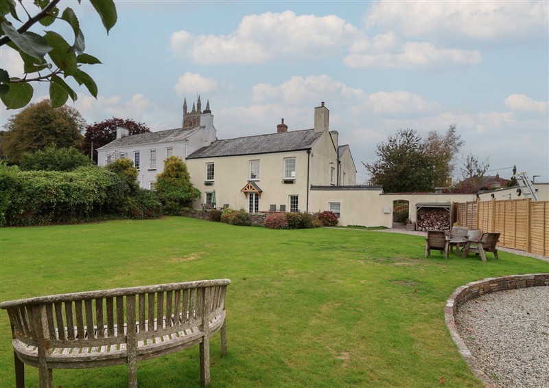 Outside at The Old Manor House, Lifton