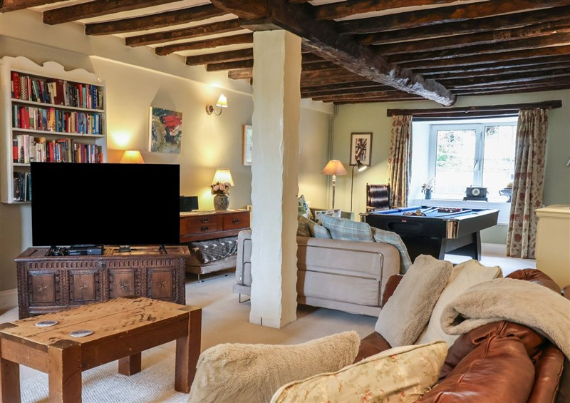 Relax in the living area at The Old Manor House, Lifton