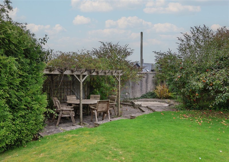 The garden in The Old Manor House at The Old Manor House, Lifton