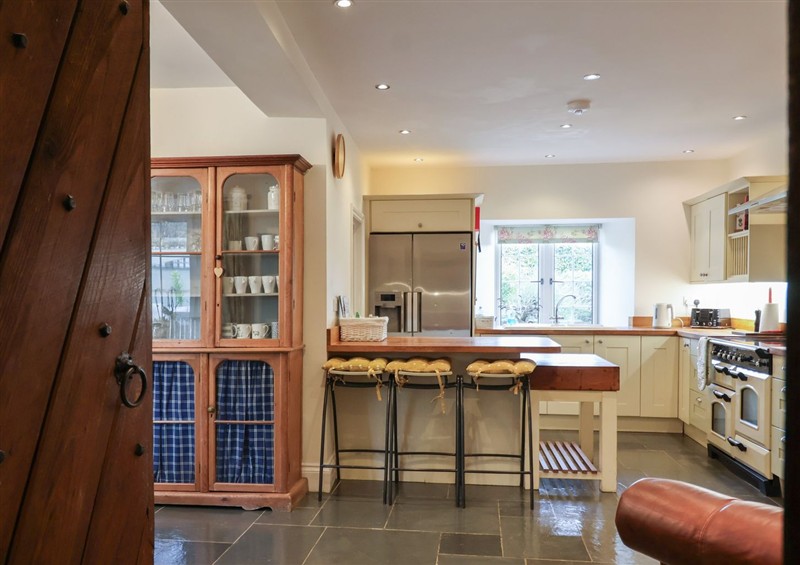 The kitchen at The Old Manor House, Lifton