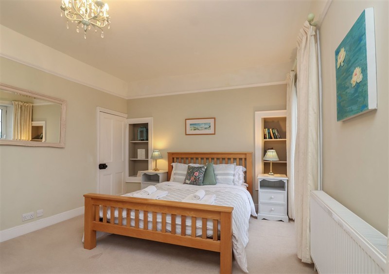 This is a bedroom at The Old Manor House, Lifton